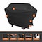 Modern Leisure Black Diamond 65 in. Grill Cover, Waterproof, 65 in. L x 25 in. W x 44.5 in. H, Black 3089 - alternate 5